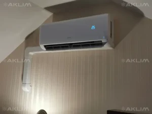 Instalacja klimatyzacji AUX Q smart+ jednostka wewnętrzna