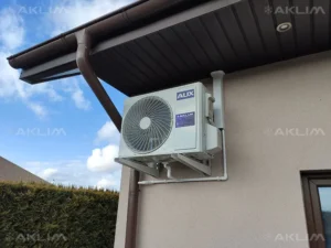 Instalacja klimatyzacji AUX Q smart+ jednostka zewnętrzna