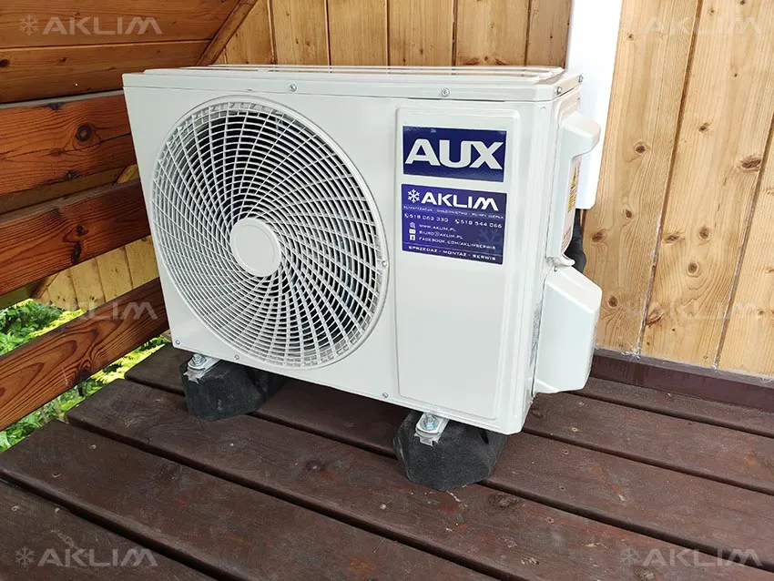 Instalacja klimatyzacji do domu AUX Q smart + 3,5 kW jednostka zewnętrzna