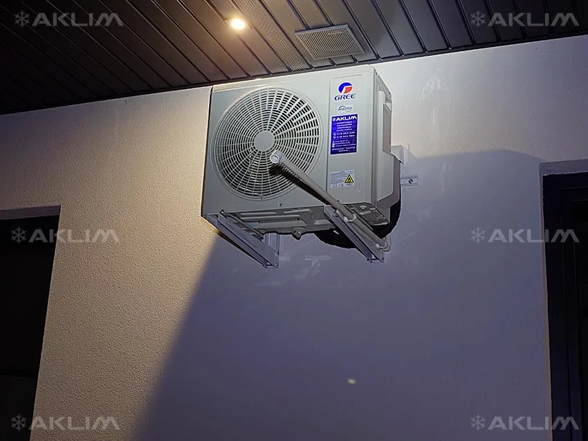 Instalacja klimatyzacji do domu Gree Pular 3,2 kW jednostka zewnętrzna