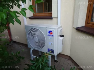 Instalacja klimatyzacji do domu Gree Pular jednostka zewnętrzna