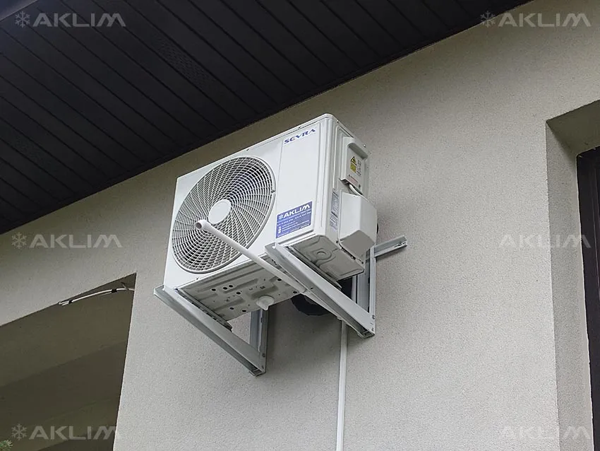 Instalacja klimatyzacji do domu Sevra J Smart jednostka zewnętrzna
