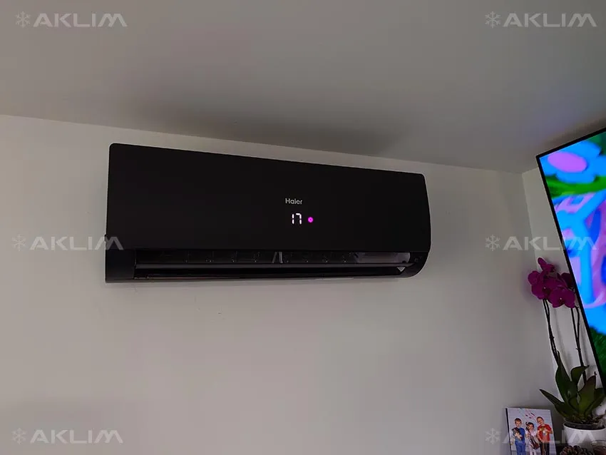Instalacja klimatyzacji do domu w Lublinie, Haier Flexis Plus 3,5 kW czarny