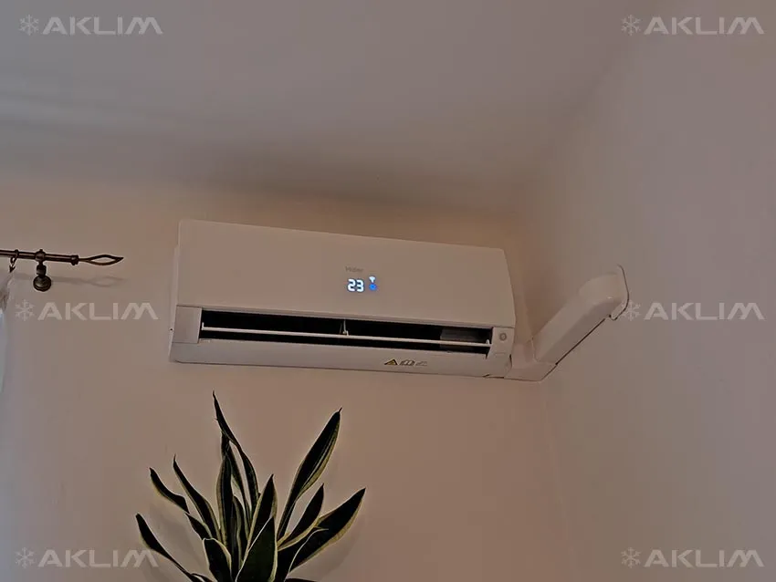 Instalacja klimatyzacji do ogrzewania domu Haier Flexis
