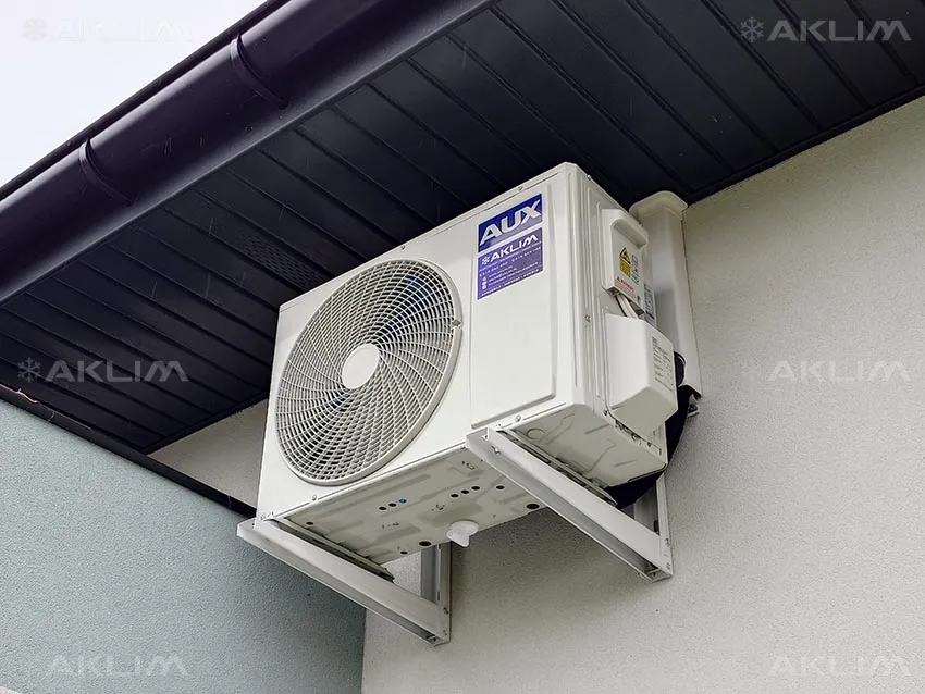 Instalacja klimatyzacji w domu AUX J Smart ART Lublin jednostka zewnętrzna