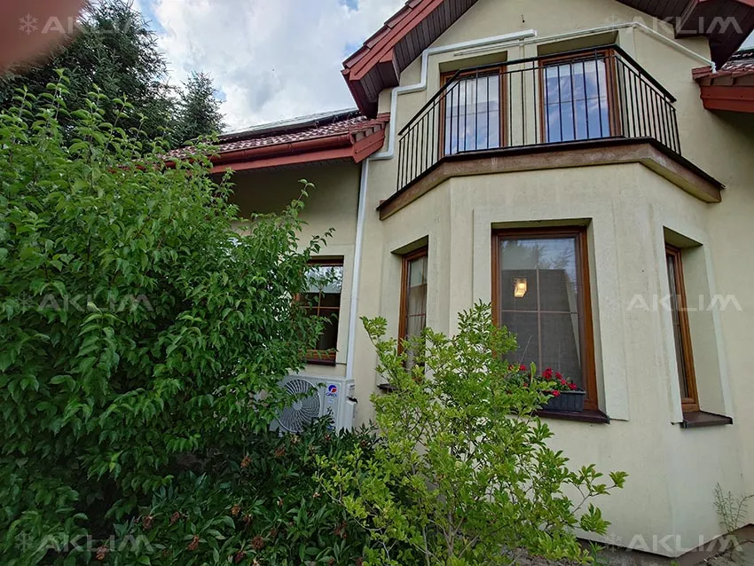 Instalacja klimatyzacji w domu Gree Pular