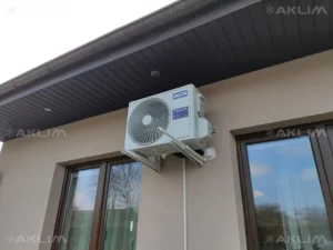 Montaż klimatyzacji AUX Q smart+ jednostka zewnętrzna