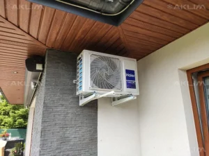 Montaż klimatyzacji Haier Flexis Nordic jednostka zewnętrzna