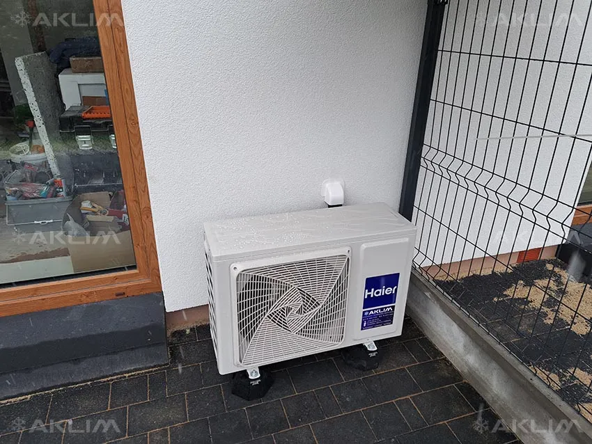 Montaż klimatyzacji Haier Multi Split Flexis Plus jednostka zewnętrzna
