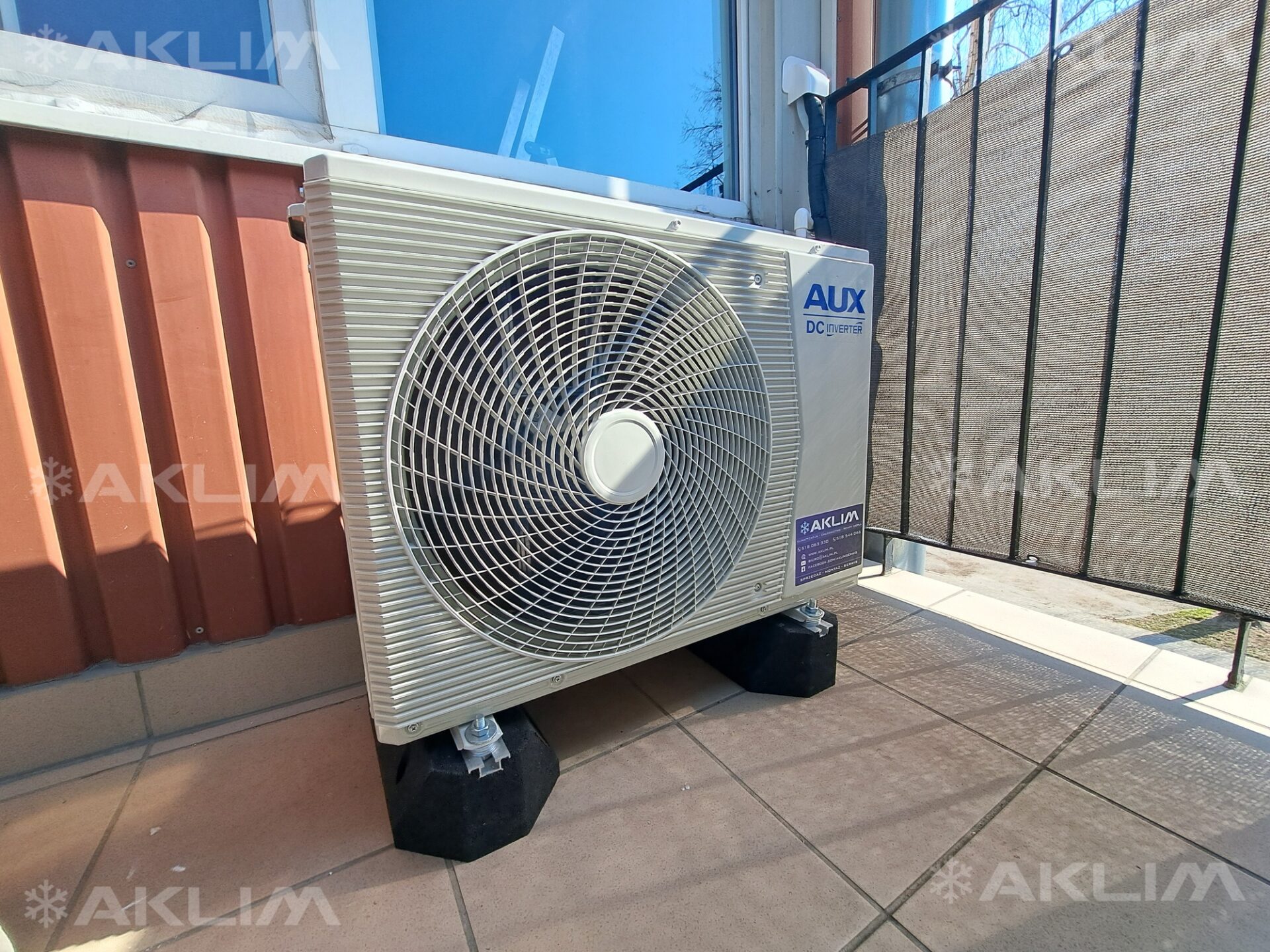 Montaż klimatyzacji Lublinie AUX C Smart jednostka zewnętrzna