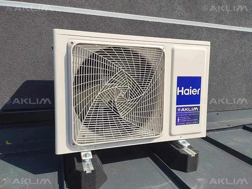 Montaż klimatyzacji Multi Split Haier jednostka zewnętrzna