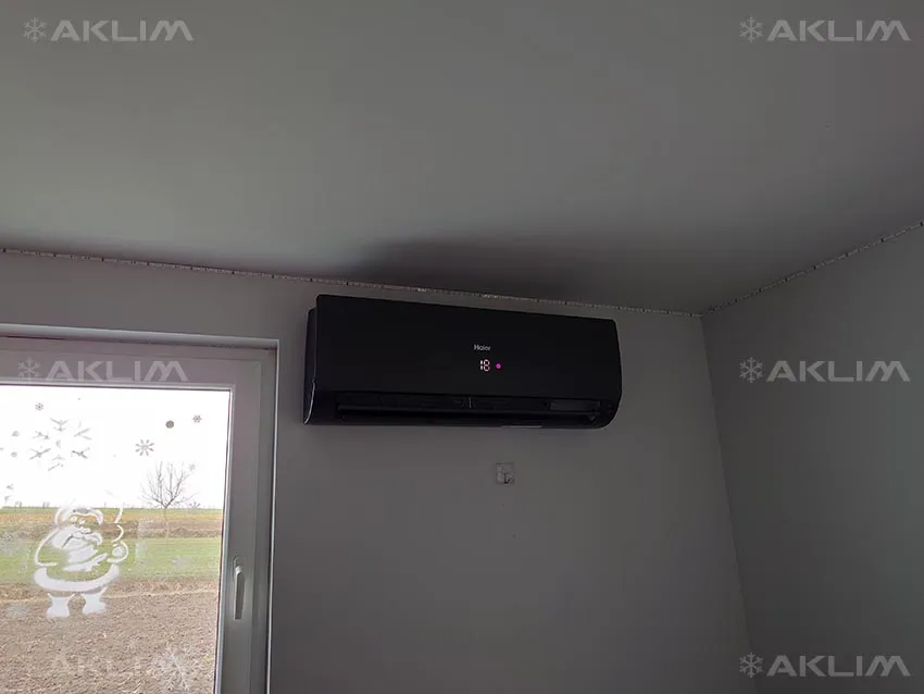 Montaż klimatyzacji do domu w Lublinie, Haier Flexis Plus 3,5 kW czarny