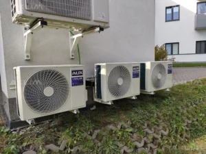 Montaż klimatyzacji do firmy AUX Q Smart jednostki zewnętrzne