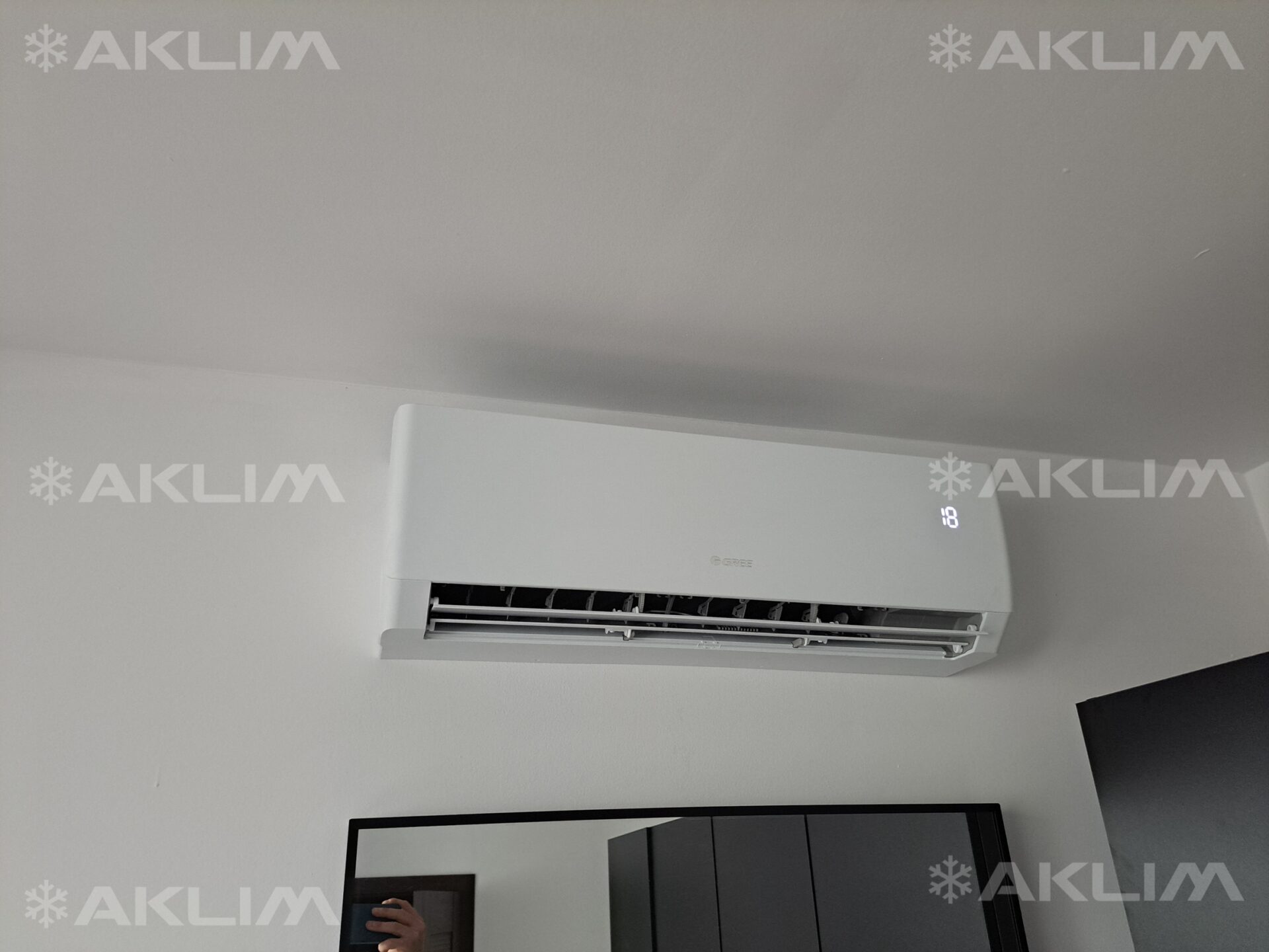 Montaż klimatyzacji Gree Pular do domu w Radawcu obok Lublina