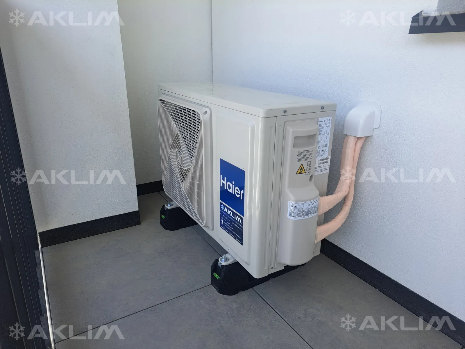 Montaż klimatyzacji Haier Flexis w mieszkaniu w Lublinie