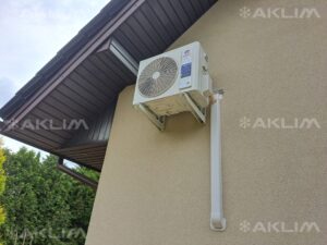 Montaż klimatyzacji do domu w Radawcu obok Lublina jednostka zewnętrzna